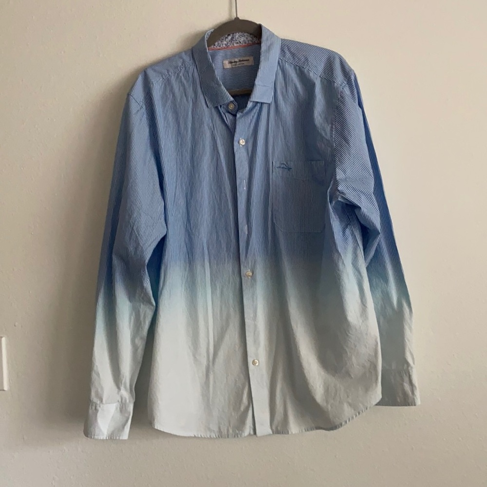 Tommy Bahama pima cotton long sleeve dress shirt
